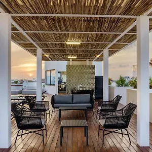 Encantador Departamento/roof Top Vista Al Mar/gym Apartamento Playa del Carmen